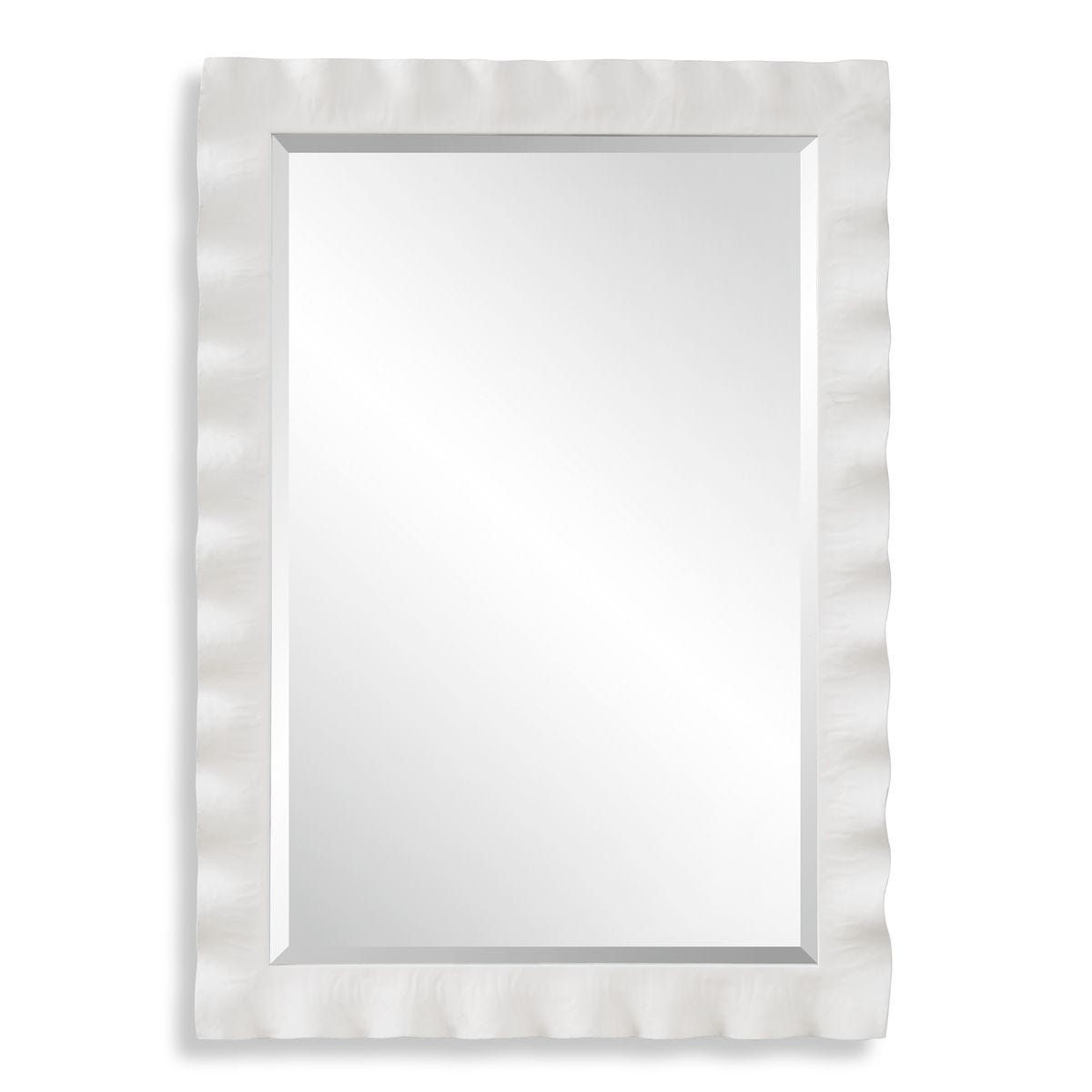Haya Mirror, White - elegant and functional accent pieces for any room | Image 1 | InSTYLE Home & Rugs