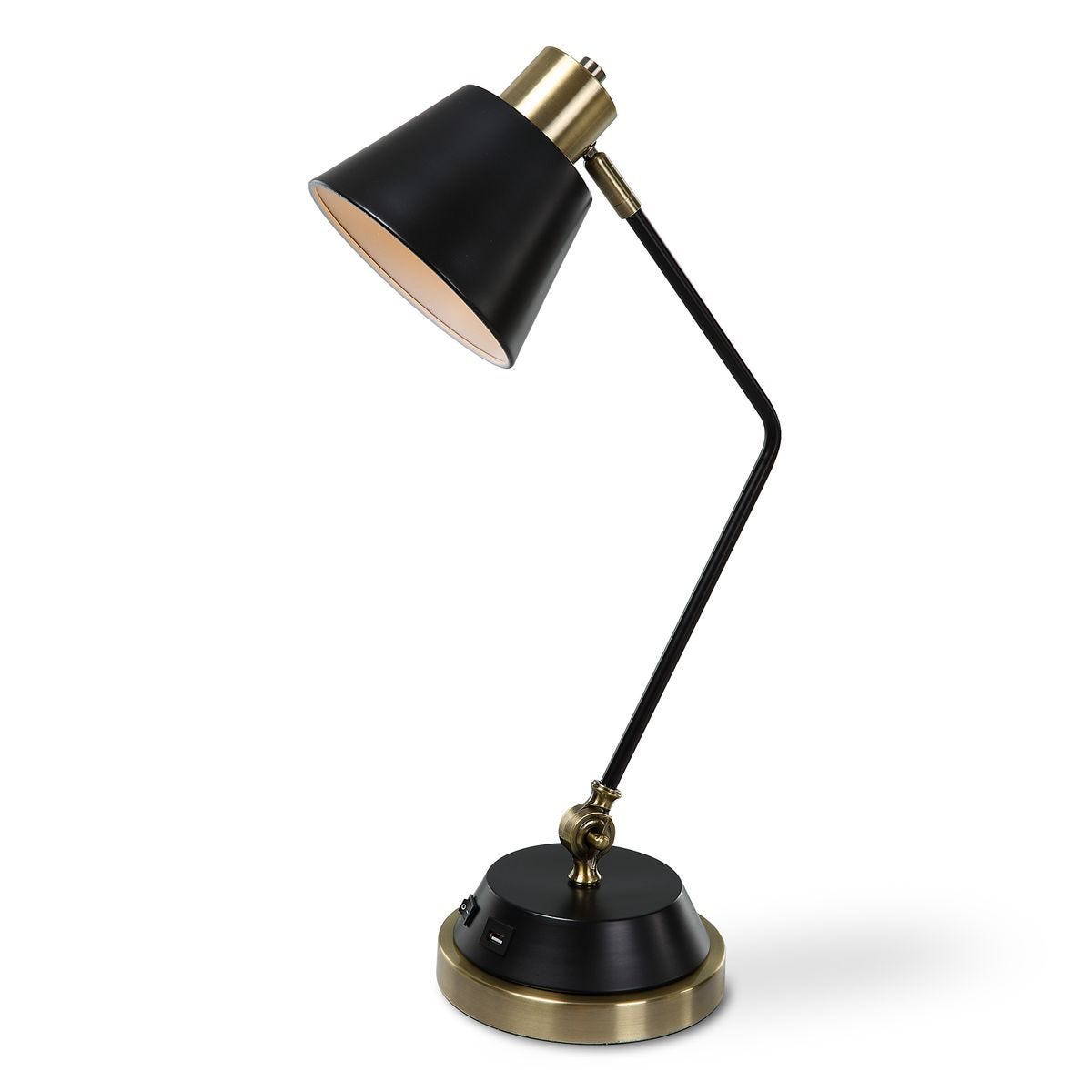 Desk Lamp W26128-1 - contemporary lamps for stylish lighting solutions | Image 1 | InSTYLE Home & Rugs