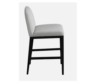Channel Counter Chair - modern black & grey chair | Image 4 | InSTYLE Home & Rugs