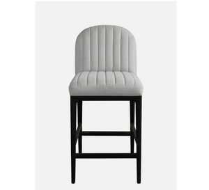 Channel Counter Chair - modern black & grey chair | Image 3 | InSTYLE Home & Rugs