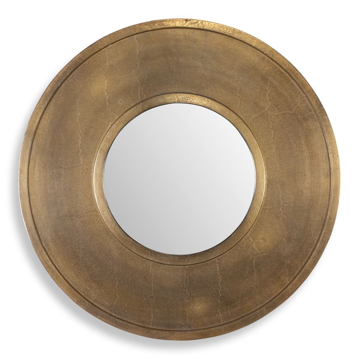 Axel Round Mirror - available in various shapes, sizes, and frame styles | Image 1 | InSTYLE Home & Rugs