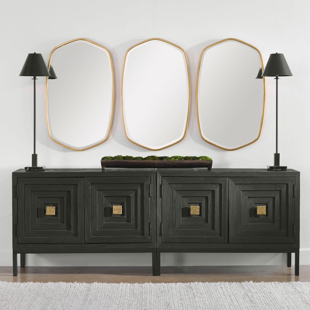 Duronia Mirror, Gold - available in various shapes, sizes, and frame styles | Image 7 | InSTYLE Home & Rugs
