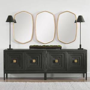 Duronia Mirror, Gold - available in various shapes, sizes, and frame styles | Image 7 | InSTYLE Home & Rugs