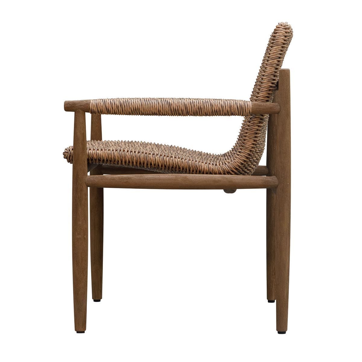 Sumba Outdoor Lounge Chair, Golden Flax - stylish lounge chairs for any room | Image 3 | InSTYLE Home & Rugs