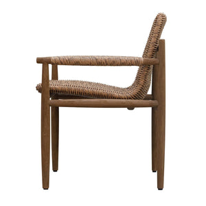 Sumba Outdoor Lounge Chair, Golden Flax - stylish lounge chairs for any room | Image 3 | InSTYLE Home & Rugs