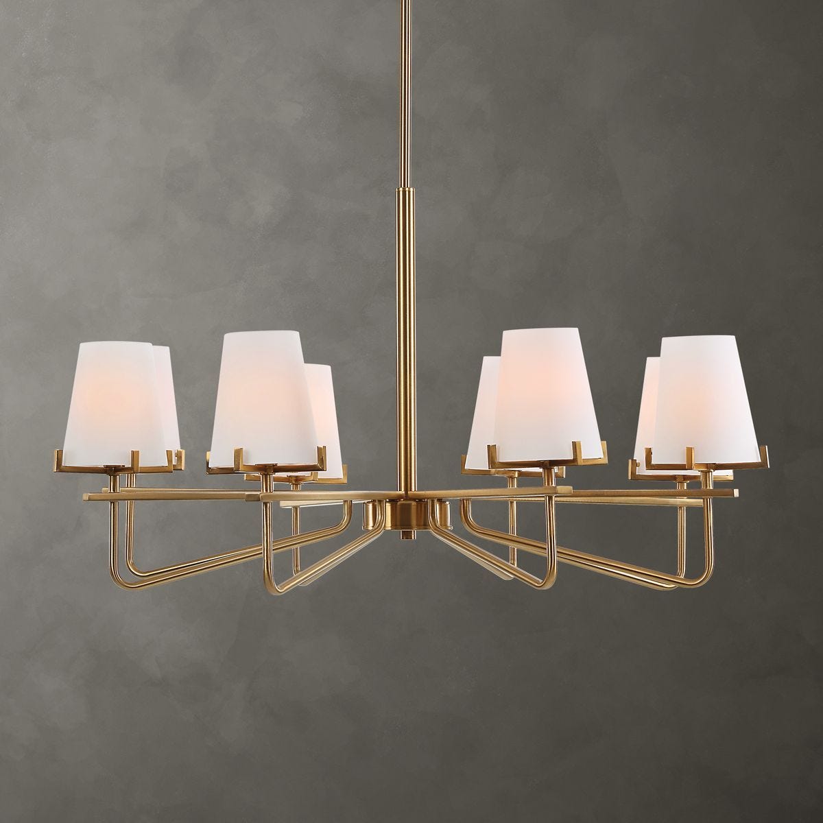 Lassen, 8 Lt Chandelier - luxurious chandeliers for homes | Image 1 | InSTYLE Home & Rugs