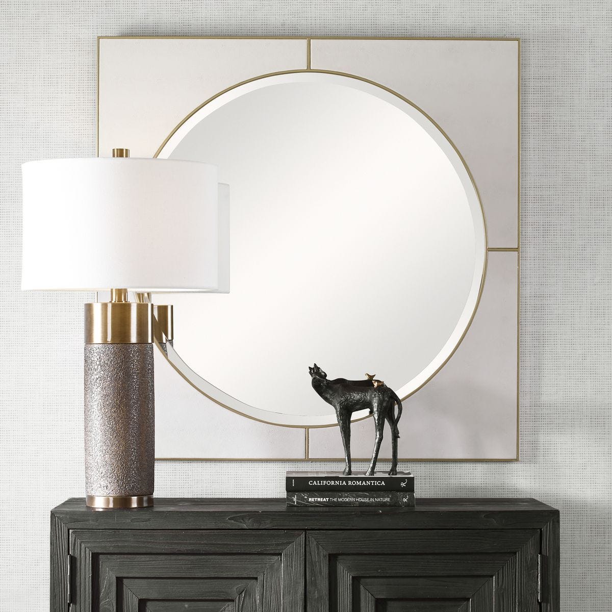 Cyprus Square Mirror, White - elegant and functional accent pieces for any room | Image 7 | InSTYLE Home & Rugs