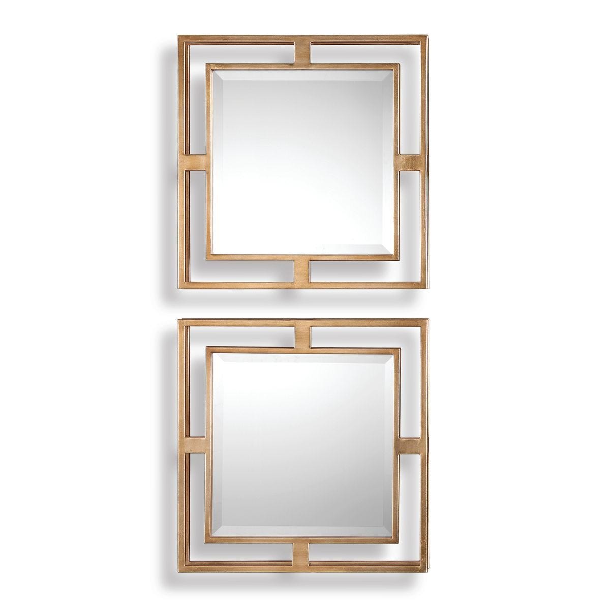 Allick Square Mirrors, S/2 - available in various shapes, sizes, and frame styles | Image 1 | InSTYLE Home & Rugs
