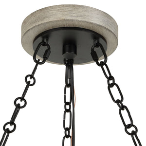 Edgecomb, 6 Lt Indoor-Outdoor Chandelier - stylish lighting for any room | Image 8 | InSTYLE Home & Rugs