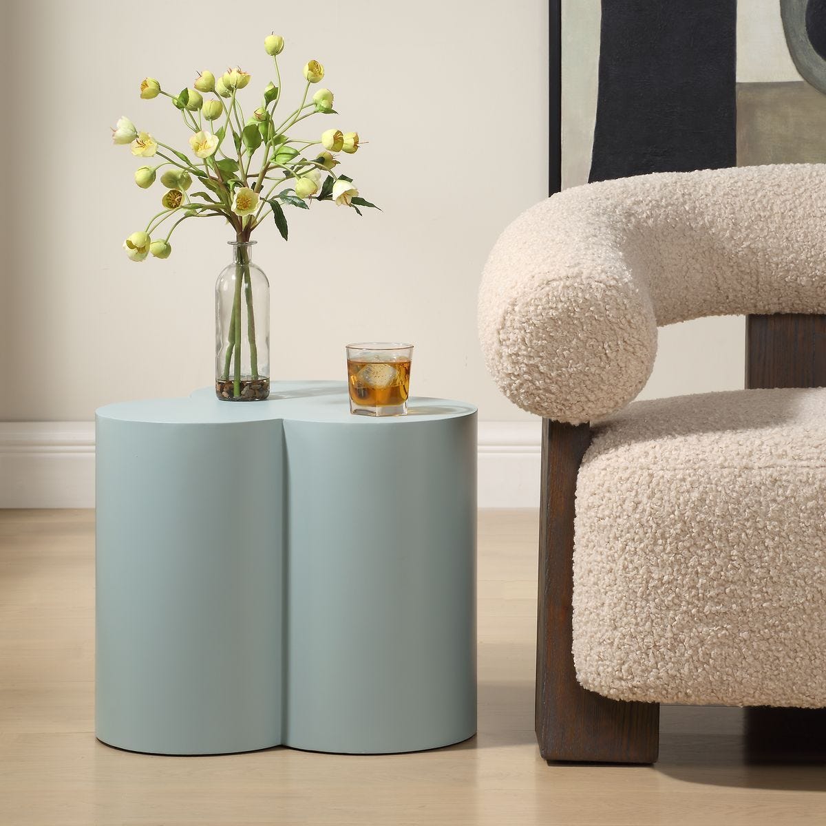 Beven Indoor-Outdoor Accent Table - chic accent table for contemporary home interiors | Image 2 | InSTYLE Home & Rugs