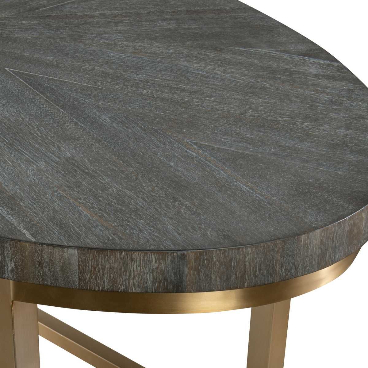 Taja Oval Desk - stylish desk for modern spaces | Image 3 | InSTYLE Home & Rugs
