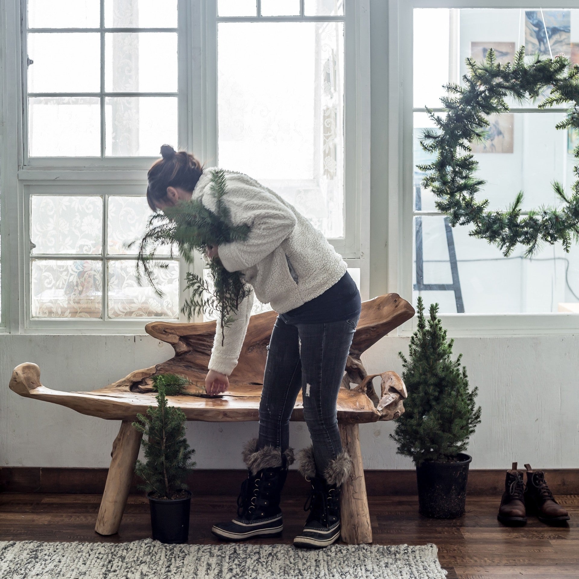 Natura Dian Bench - stylish bench for any space | Image 4 | InSTYLE Home & Rugs