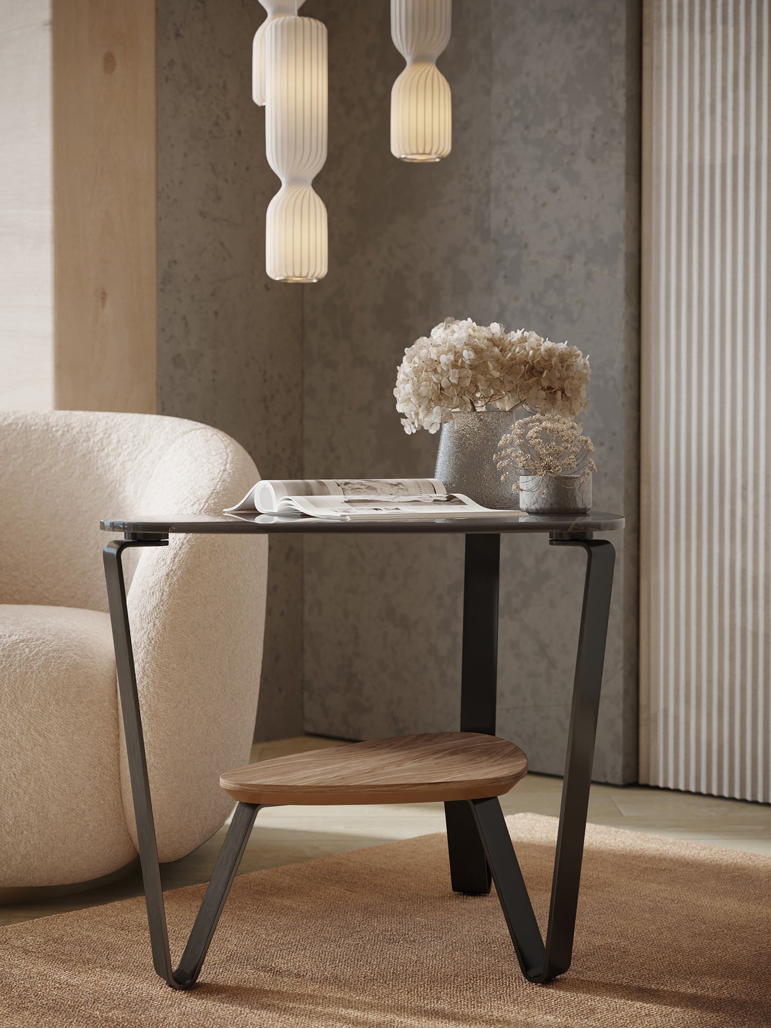 BDI Dino End Table 1367 - functional design with style | Image 7 | InSTYLE Home & Rugs