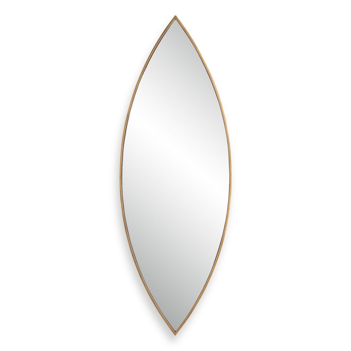 Ellipse Mirror, Gold - perfect for enhancing light and creating a sense of space | Image 1 | InSTYLE Home & Rugs