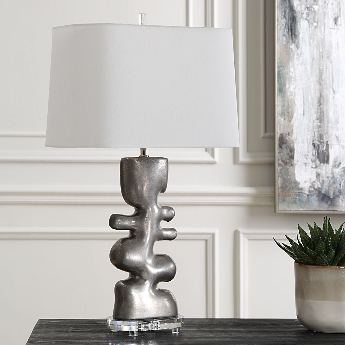 Free Flowing Table Lamp - versatile lighting lamps for any interior style | Image 3 | InSTYLE Home & Rugs