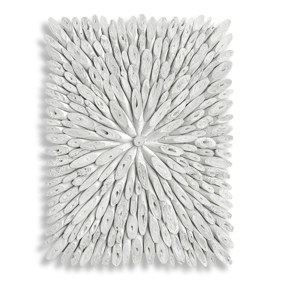 Bahama Wood Wall Decor, Whitewashed - transform your walls with stylish wall decor | Image 1 | InSTYLE Home & Rugs