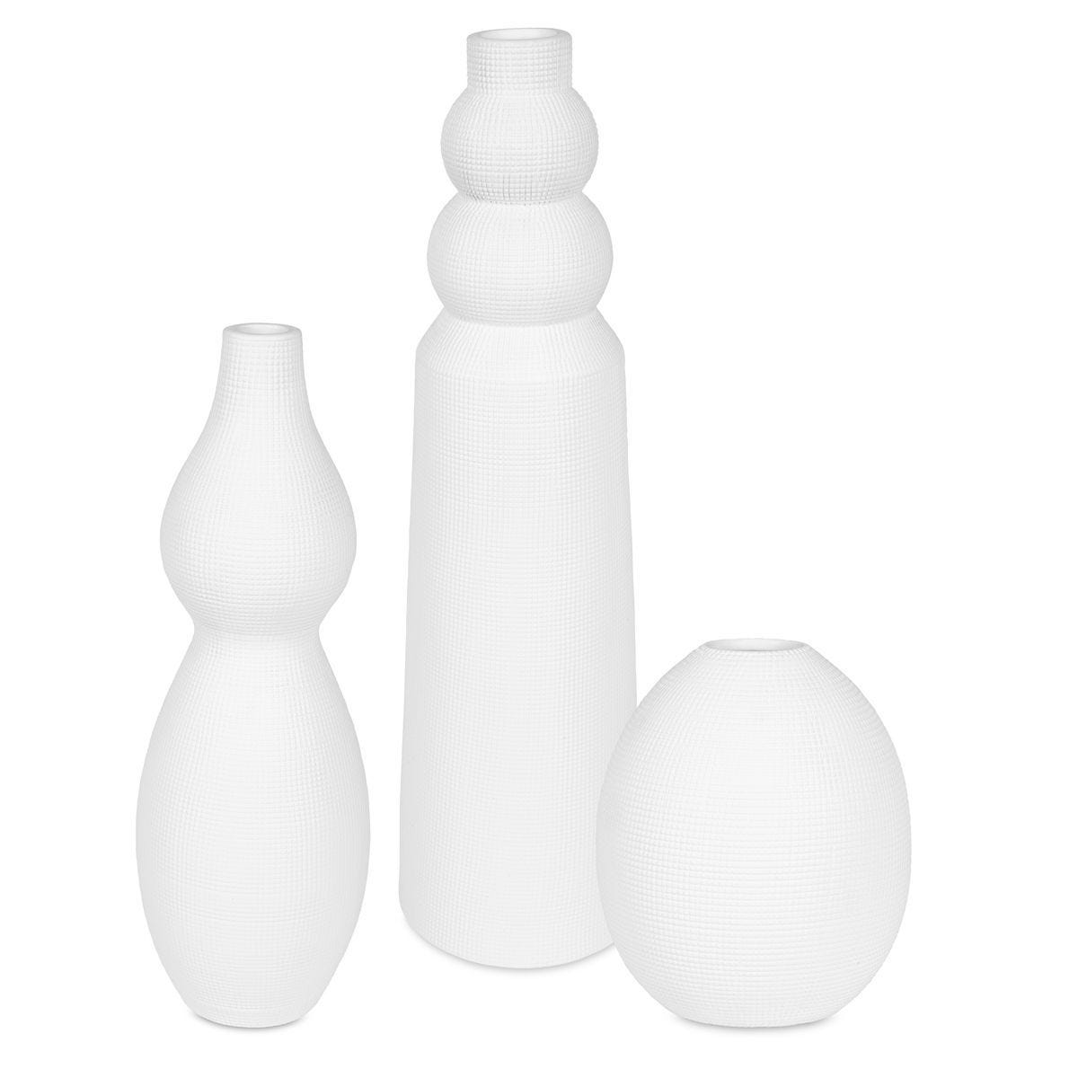 Forma Indoor-Outdoor Vases, S/3 - stylish home accessories to complete your decor | Image 1 | InSTYLE Home & Rugs