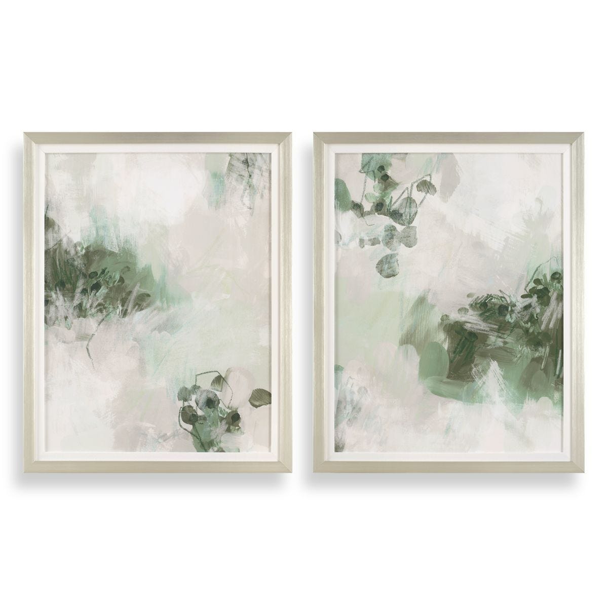 Custom Lilypond Dream Framed Prints, S/2 - bold and creative art for unique interior décor | Image 1 | InSTYLE Home & Rugs