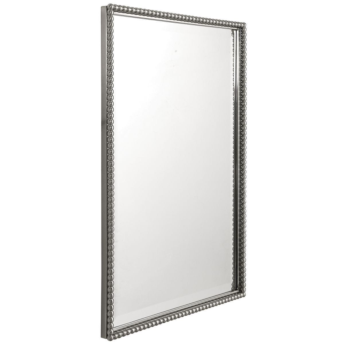 Sherise Vanity Mirror, Nickel - available in various shapes, sizes, and frame styles | Image 6 | InSTYLE Home & Rugs