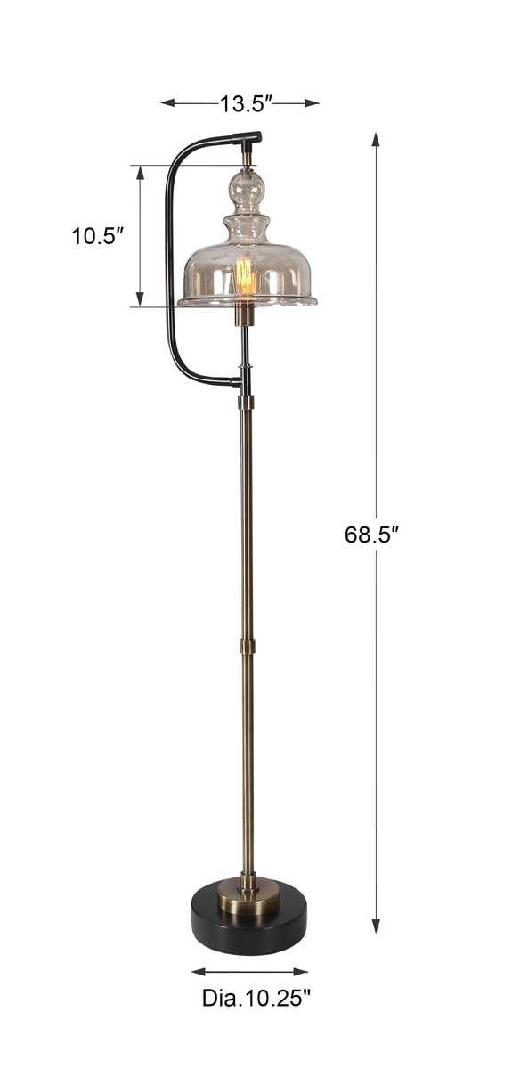 Elieser Floor Lamp - contemporary lamps for stylish lighting solutions | Image 8 | InSTYLE Home & Rugs