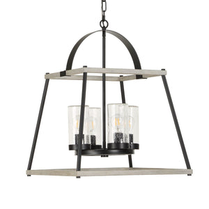 Edgecomb, 4 Lt Indoor-Outdoor Pendant - chic pendant lights for modern homes | Image 3 | InSTYLE Home & Rugs