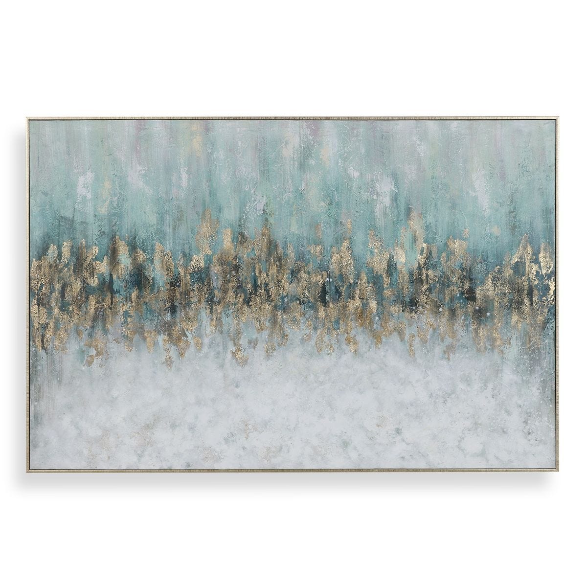 Divide Hand Painted Canvas - bold and creative art for unique interior décor | Image 1 | InSTYLE Home & Rugs