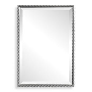 Sherise Vanity Mirror, Nickel - available in various shapes, sizes, and frame styles | Image 1 | InSTYLE Home & Rugs