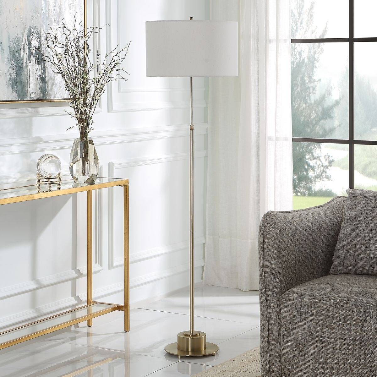 Prominence Floor Lamp - versatile lighting lamps for any interior style | Image 8 | InSTYLE Home & Rugs