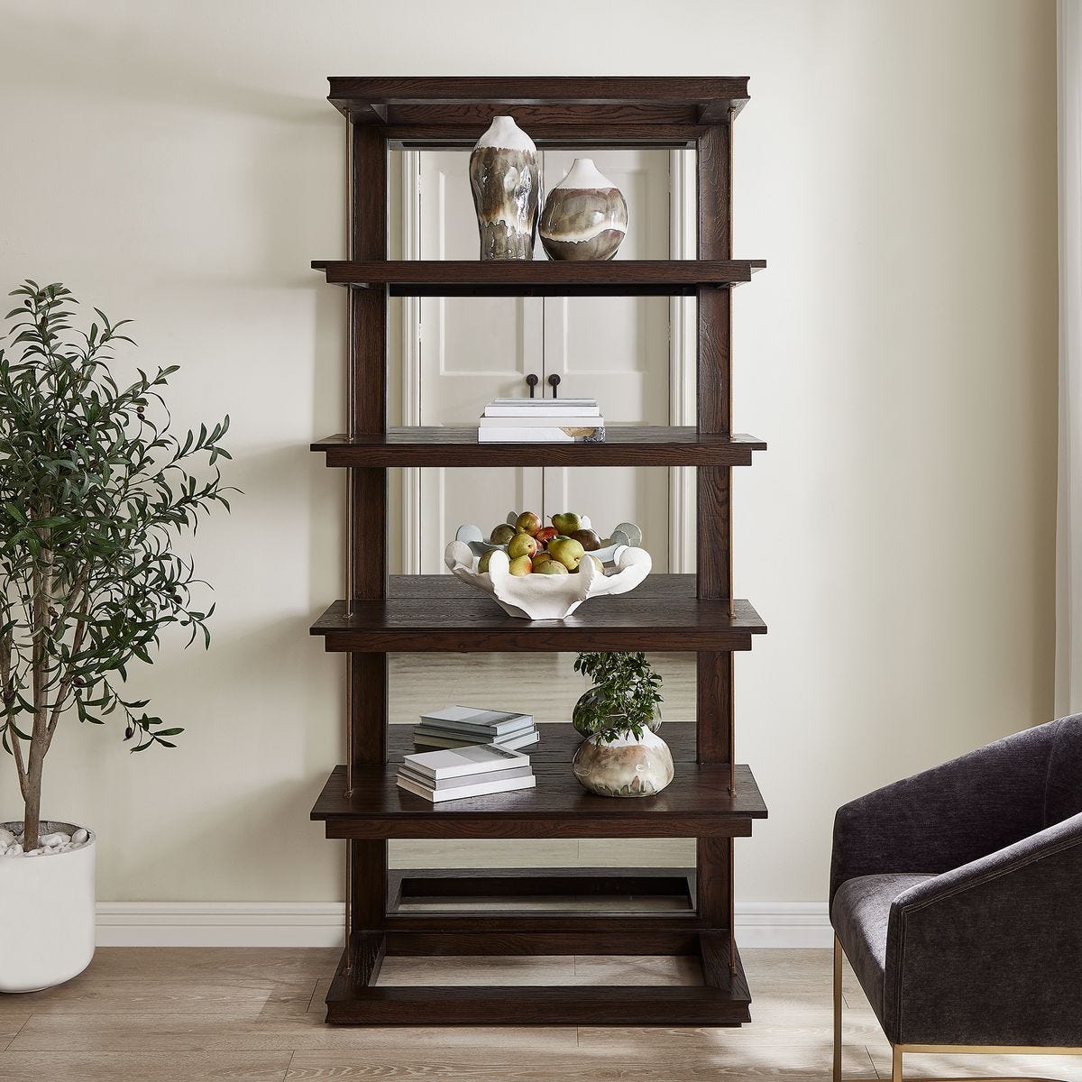 Kai Etagere - modern etagere for displaying decor and accessories | Image 2 | InSTYLE Home & Rugs