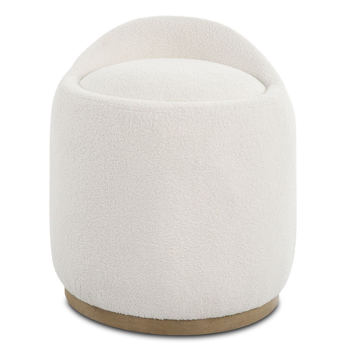 Swirl Swivel Ottoman - perfect footrests with style | Image 1 | InSTYLE Home & Rugs