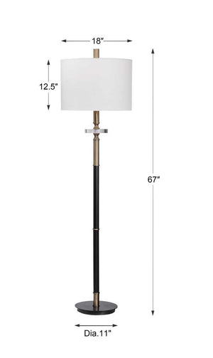 Maud Floor Lamp - elegant lamps to enhance your room ambiance | Image 7 | InSTYLE Home & Rugs