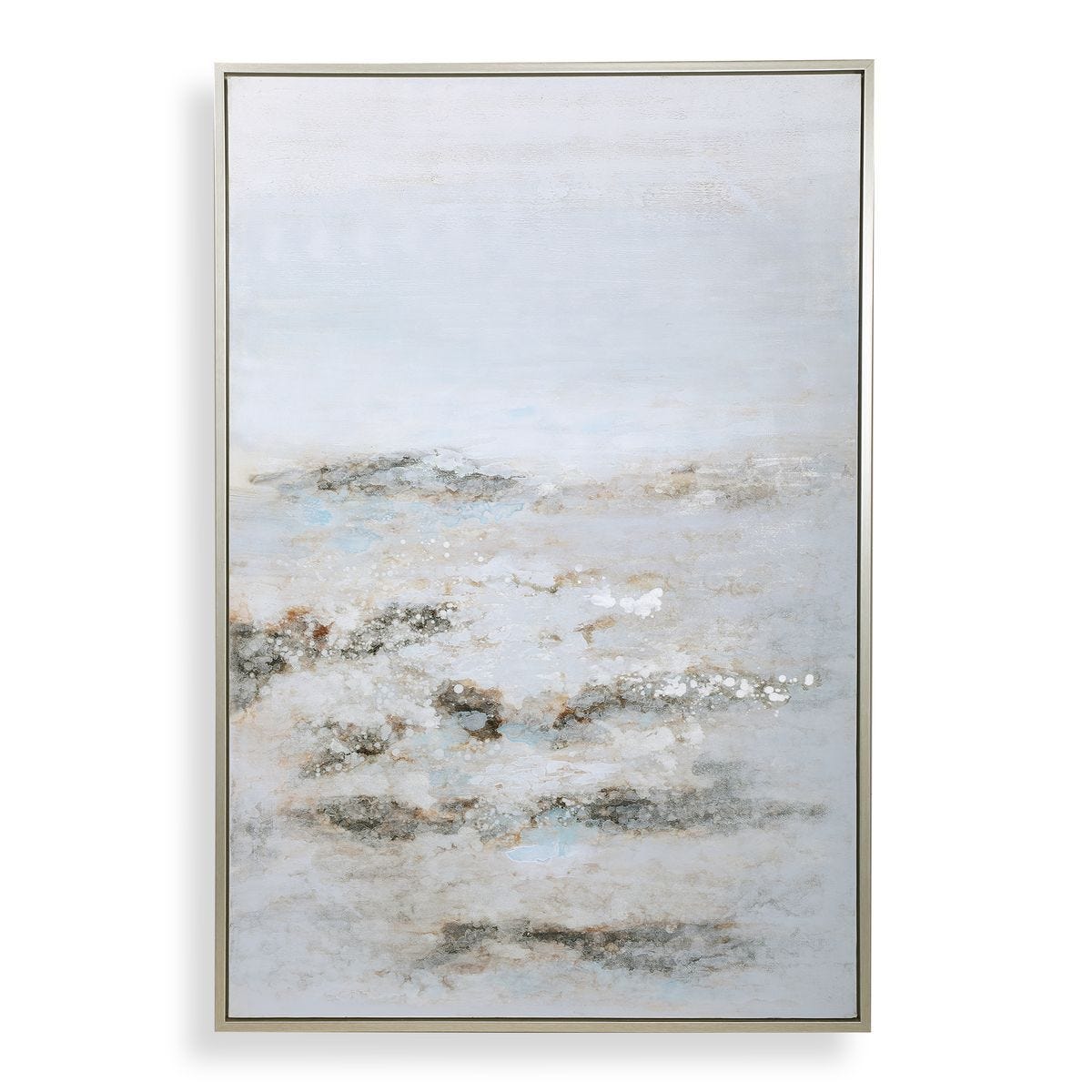 Open Plain Hand Painted Canvas - bold and creative art for unique interior décor | Image 1 | InSTYLE Home & Rugs