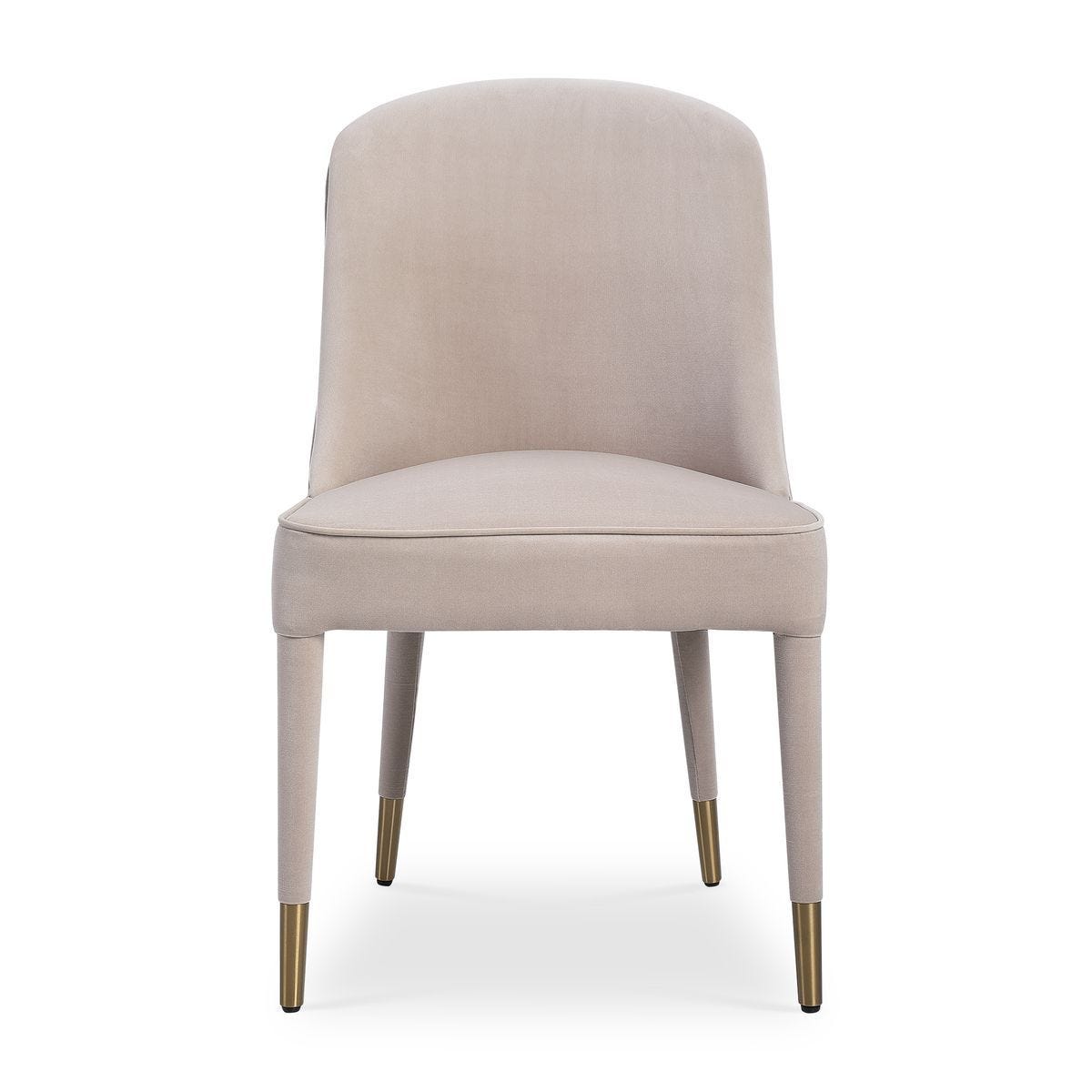 Brie Armless Chair, Champagne, 2 Per Box, Priced Each - variety of styles from classic to contemporary | Image 1 | InSTYLE Home & Rugs