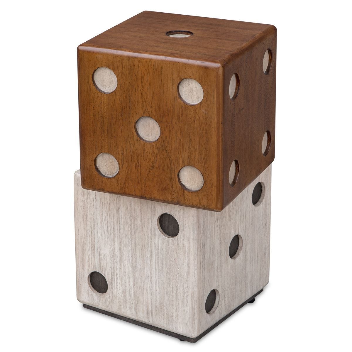 Roll the Dice Accent Table - small accent table with storage for a clutter-free space | Image 1 | InSTYLE Home & Rugs