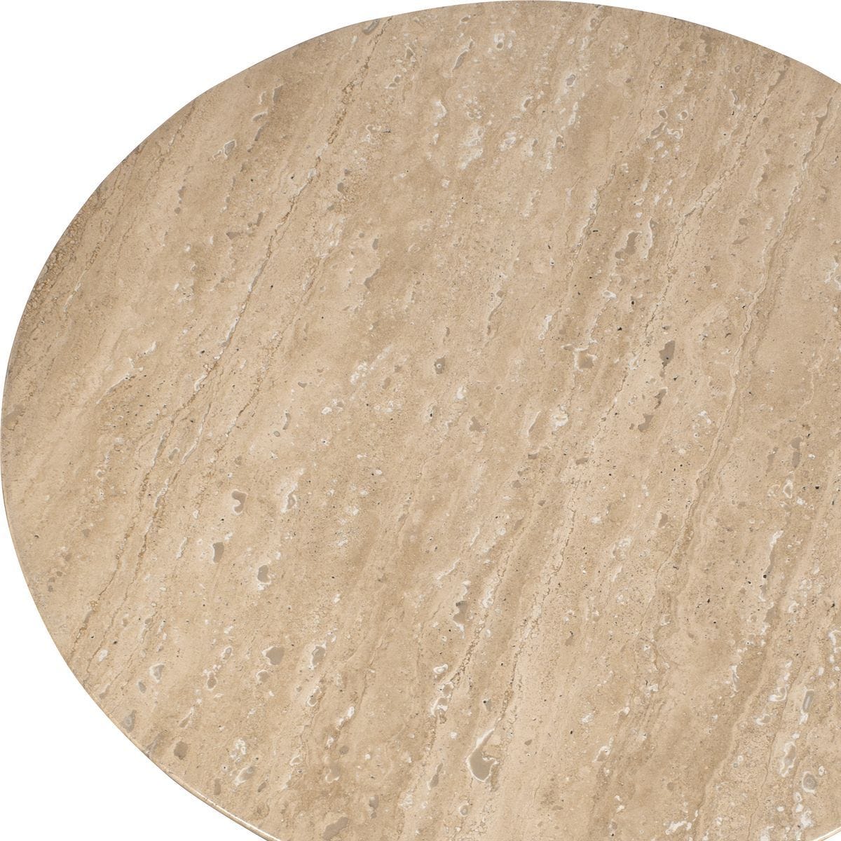 Oslo Indoor-Outdoor Accent Table, Brass, 2 Cartons - chic accent table for contemporary home interiors | Image 6 | InSTYLE Home & Rugs