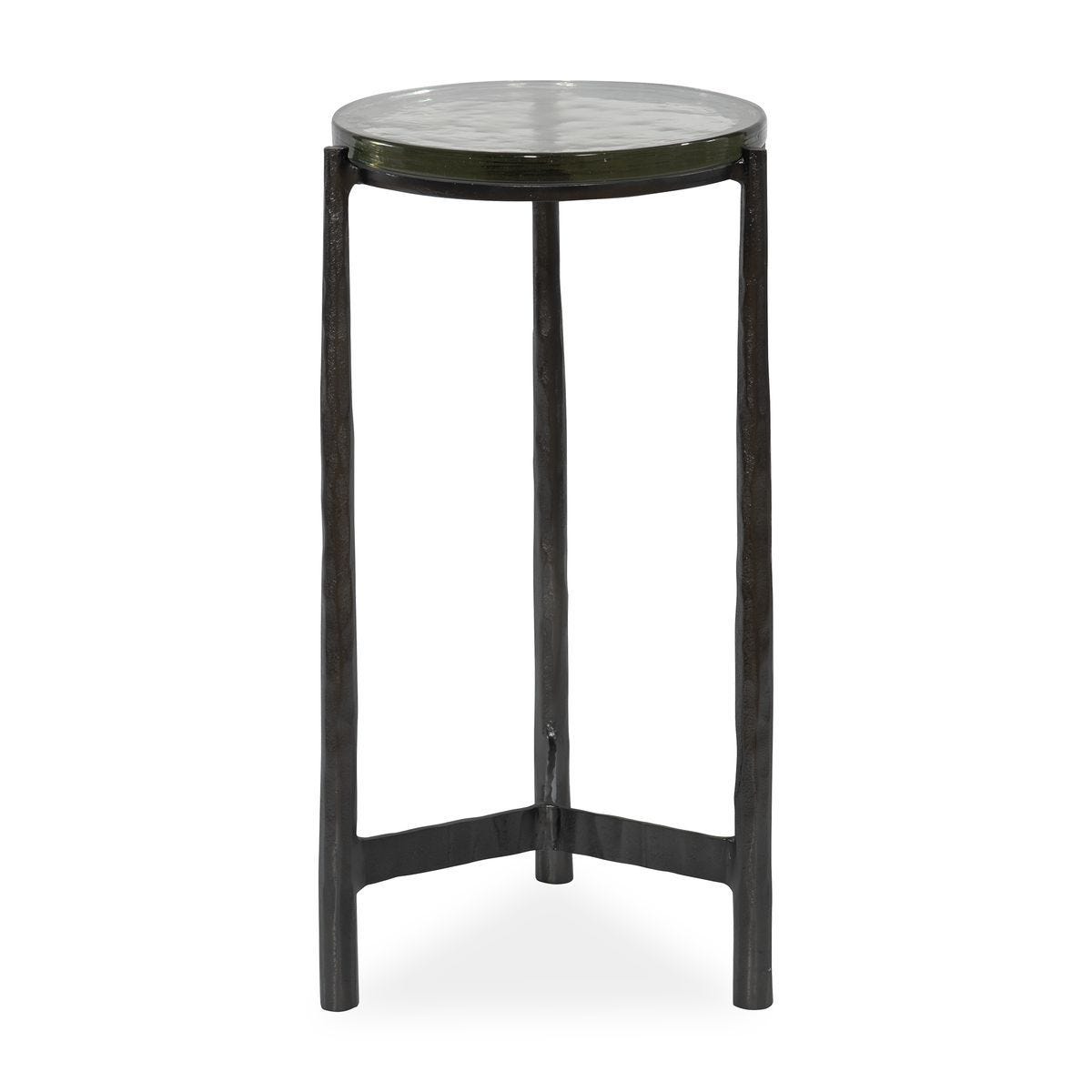Eternity Accent Table, Gunmetal - functional accent table with unique design for any room | Image 1 | InSTYLE Home & Rugs