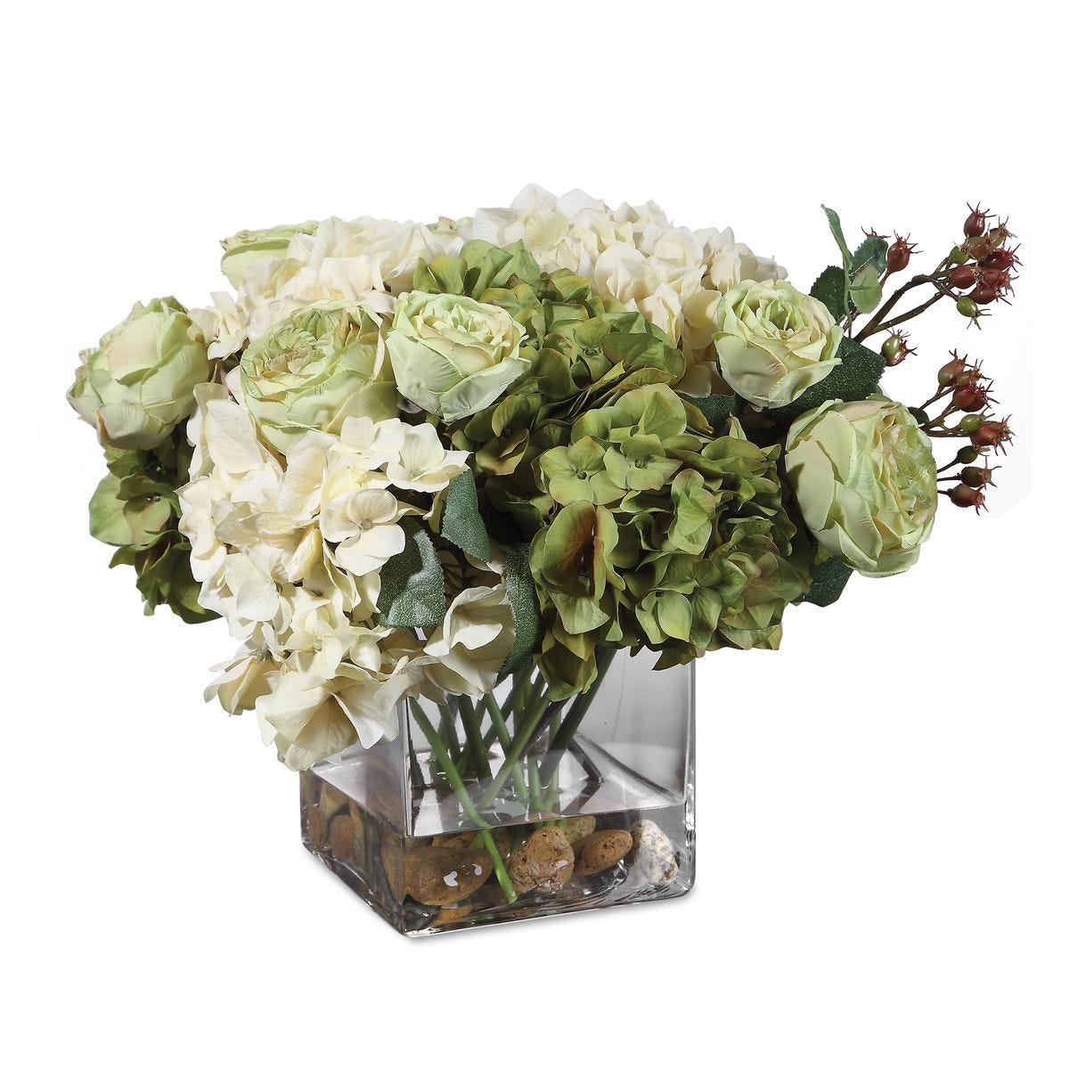 Cecily Hydrangea Bouquet - decor accents and accessories for every room | Image 1 | InSTYLE Home & Rugs