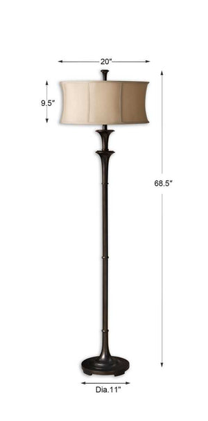 Brazoria Floor Lamp - elegant lamps to enhance your room ambiance | Image 3 | InSTYLE Home & Rugs