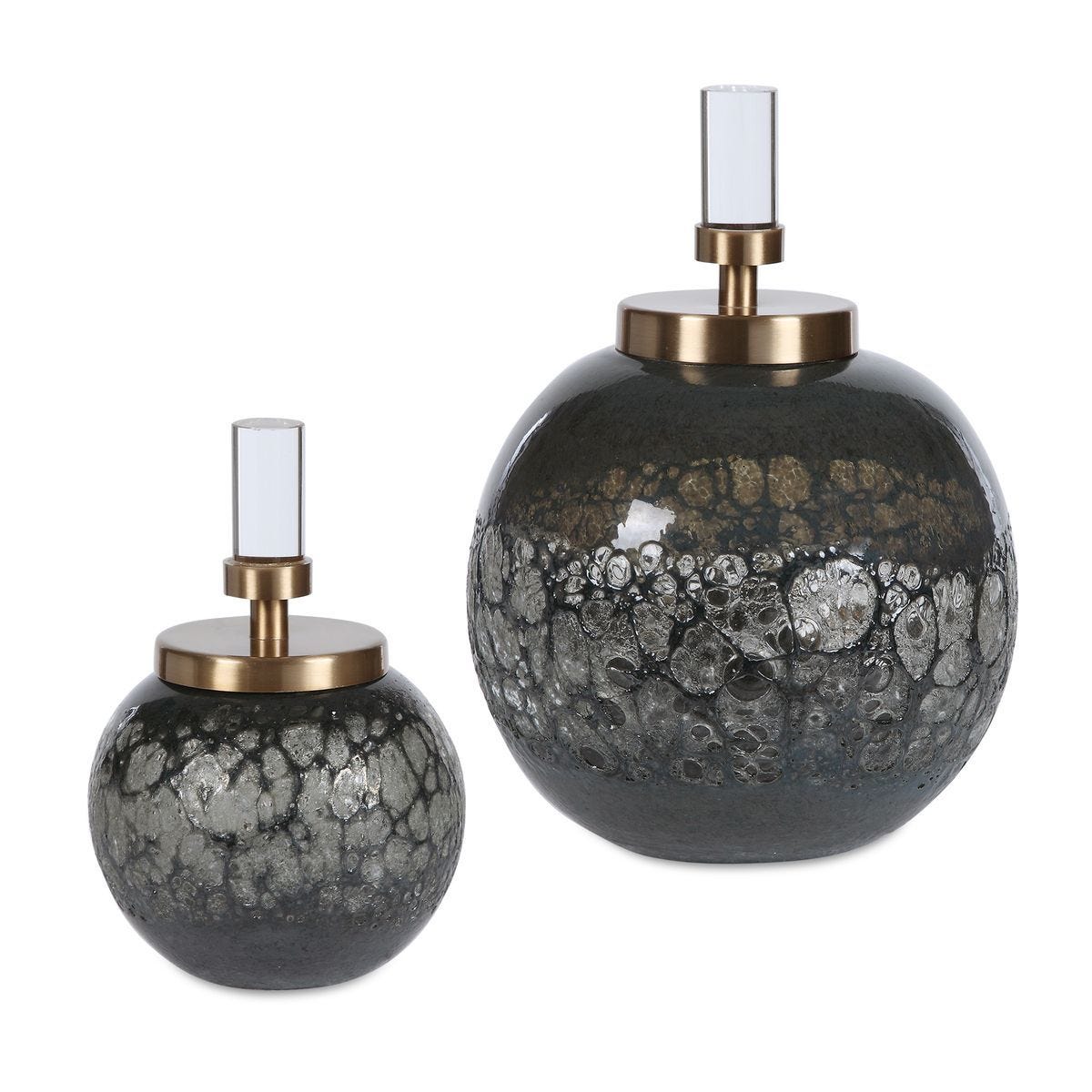Cessair Bottles, S/2 - decor accents and accessories for every room | Image 1 | InSTYLE Home & Rugs
