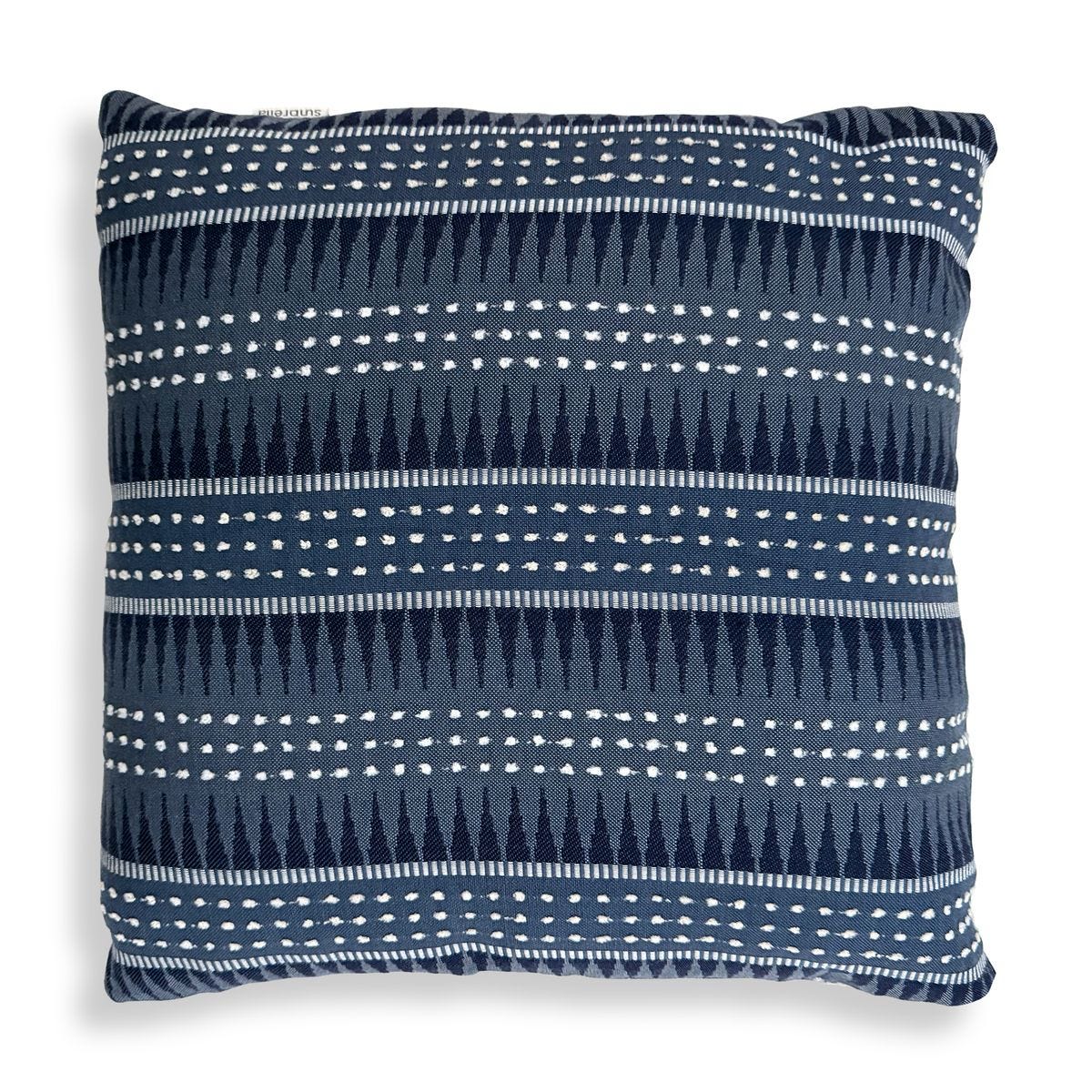 Backgammon Outdoor Pillow, Slate 64088 - stylish home accessories to complete your decor | Image 1 | InSTYLE Home & Rugs