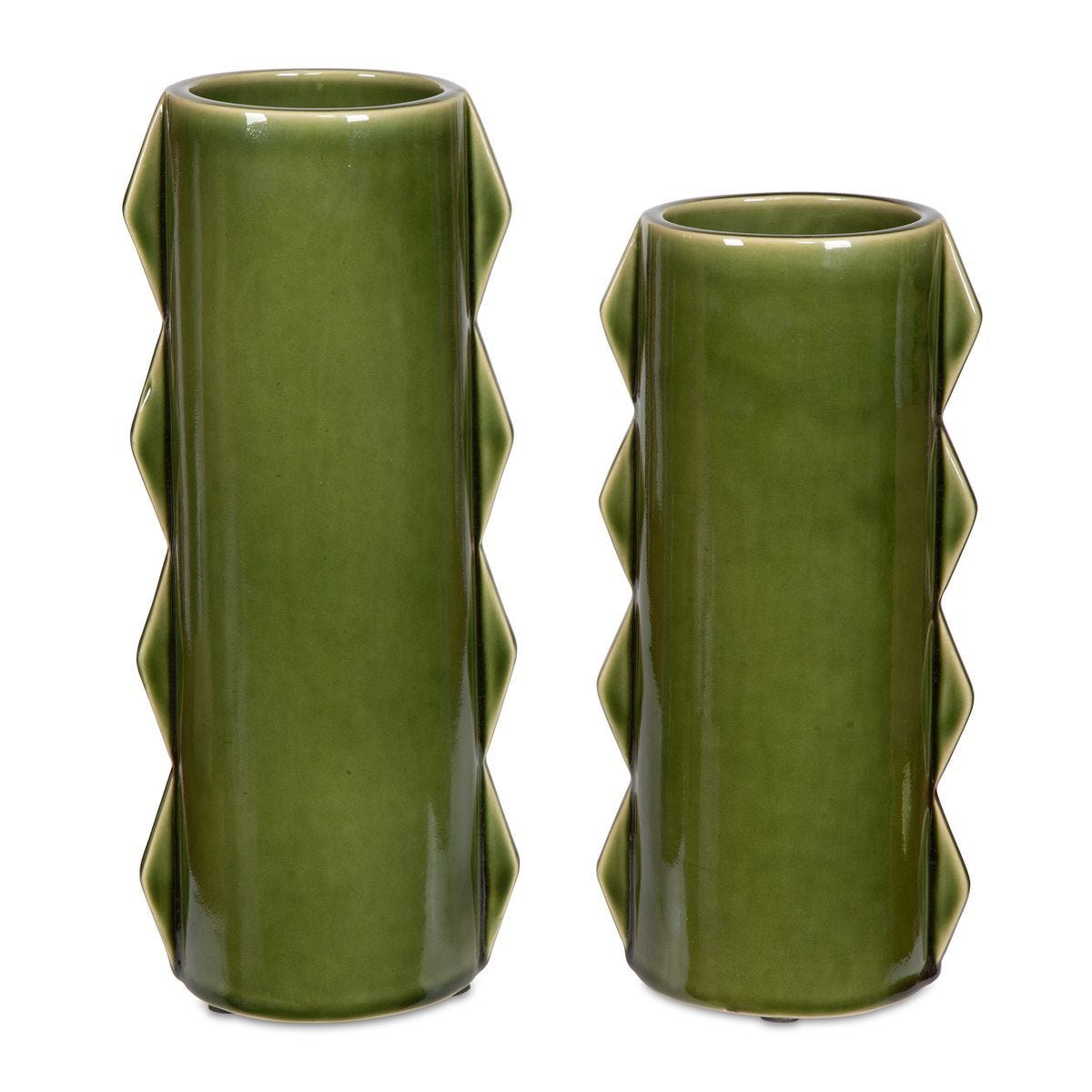 Meander Indoor-Outdoor Vases, S/2 - decor accents and accessories for every room | Image 1 | InSTYLE Home & Rugs