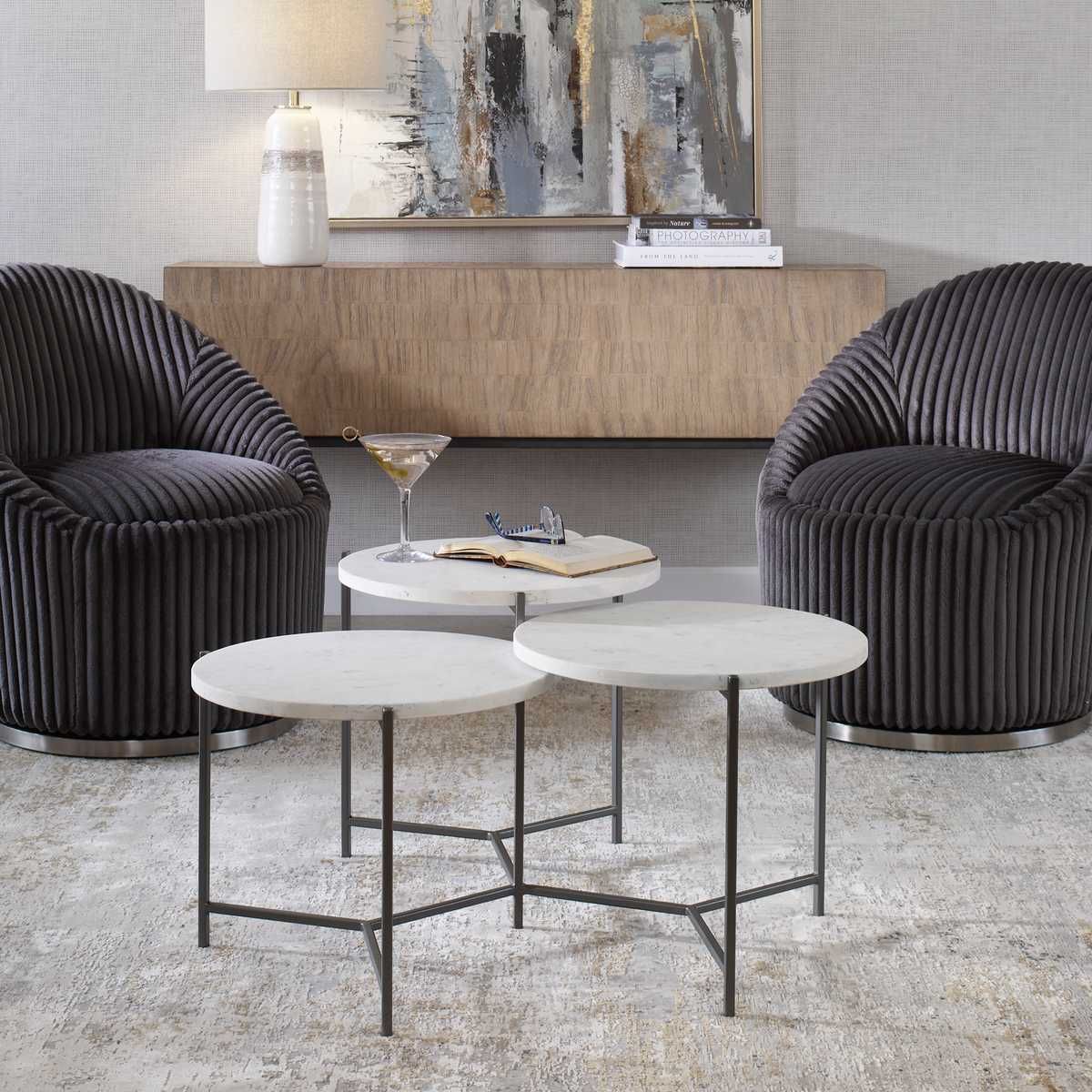 Contarini Coffee Table, 2 Cartons - stylish tables for living rooms | Image 2 | InSTYLE Home & Rugs