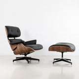 Charles Lounge and Ottoman - 16-N4011BK | InSTYLE Home & Rugs