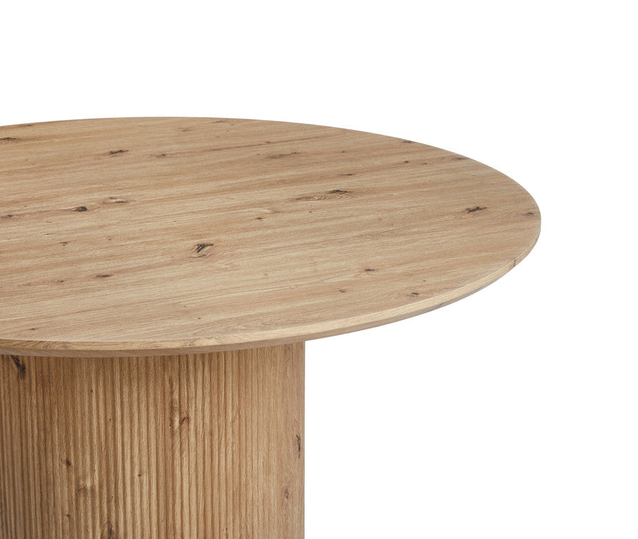 Roman Dining Table with Wood Top - perfect for family meals | Image 4 | InSTYLE Home & Rugs