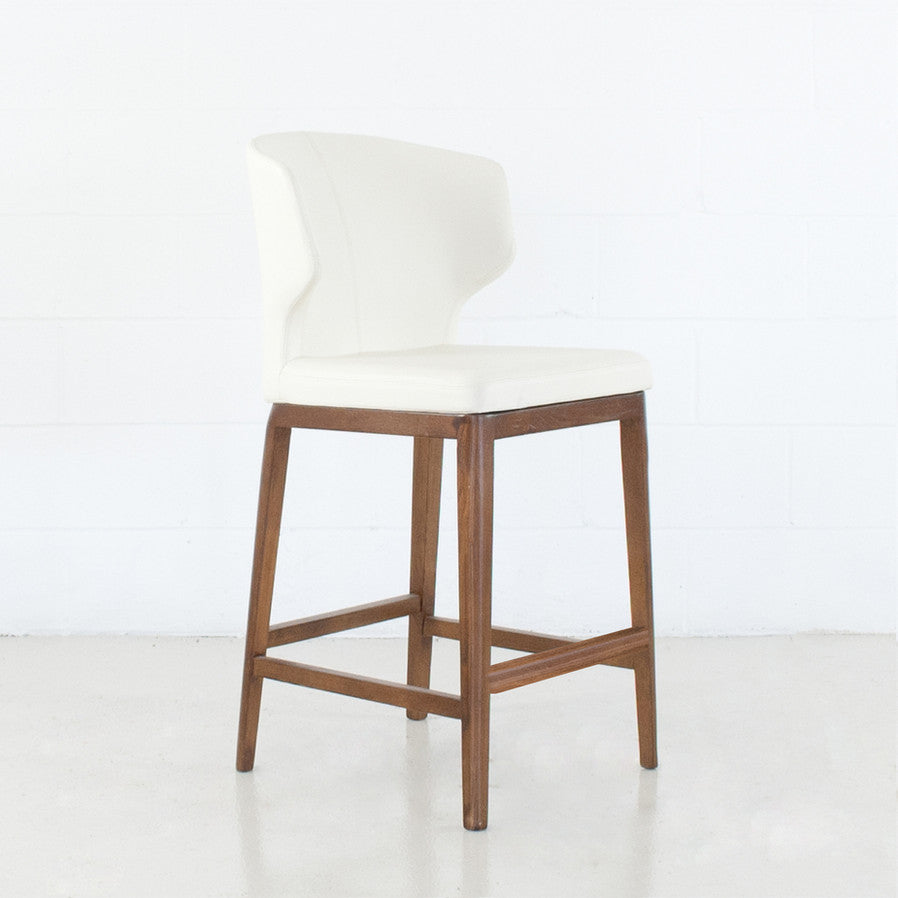 Cabo Stool With Solid Wood Base | Image 8 | InSTYLE Home & Rugs