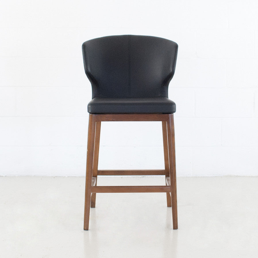 Cabo Stool With Solid Wood Base | Image 5 | InSTYLE Home & Rugs