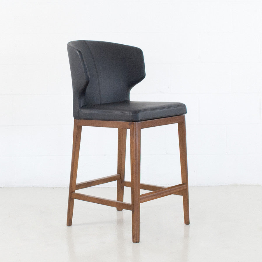 Cabo Stool With Solid Wood Base | Image 7 | InSTYLE Home & Rugs