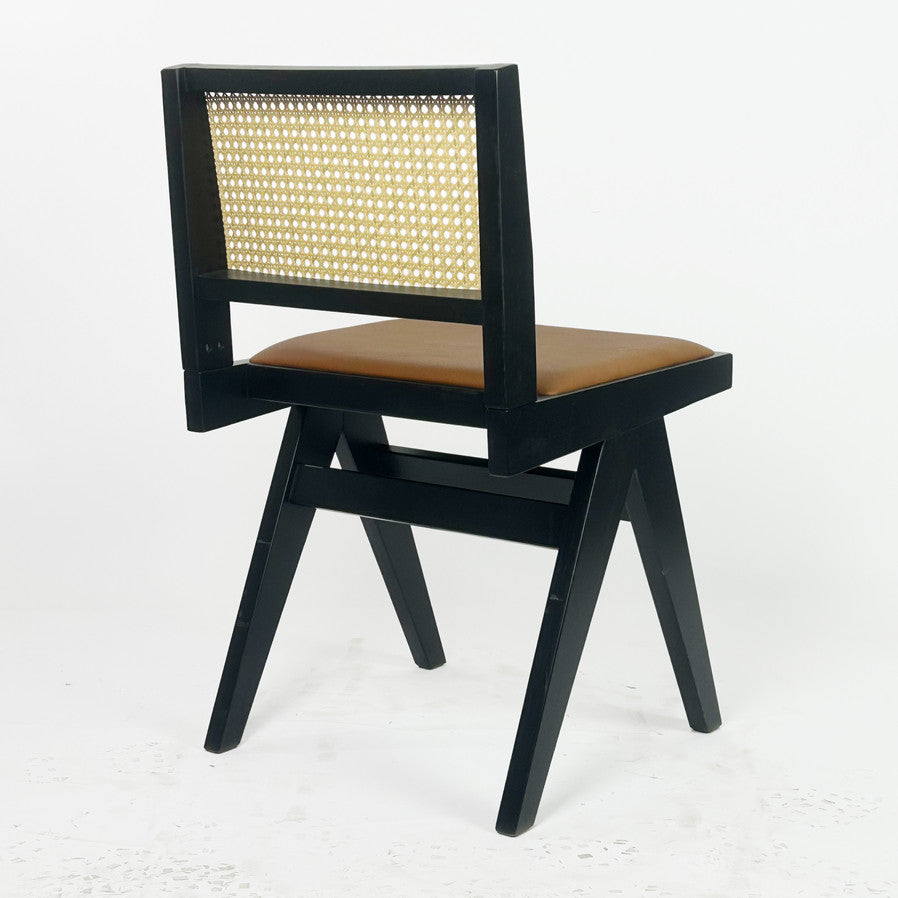 Terra Chair with Upholstered Seat | Image 4 | InSTYLE Home & Rugs