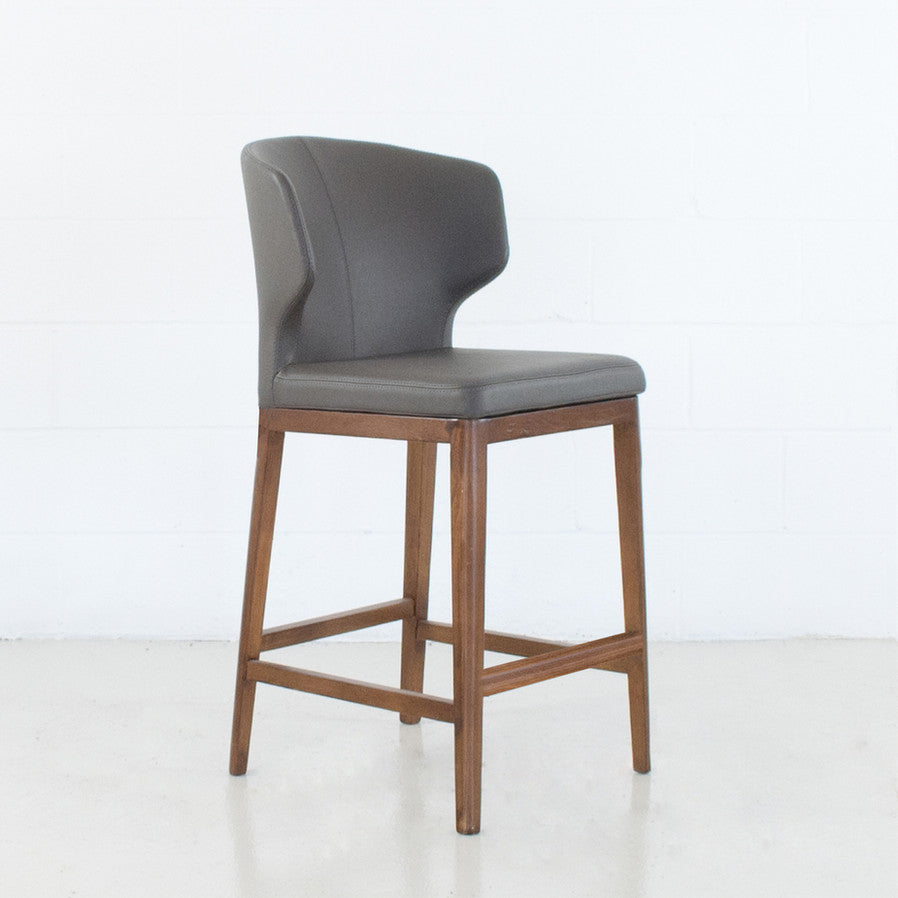 Cabo Stool With Solid Wood Base | Image 4 | InSTYLE Home & Rugs