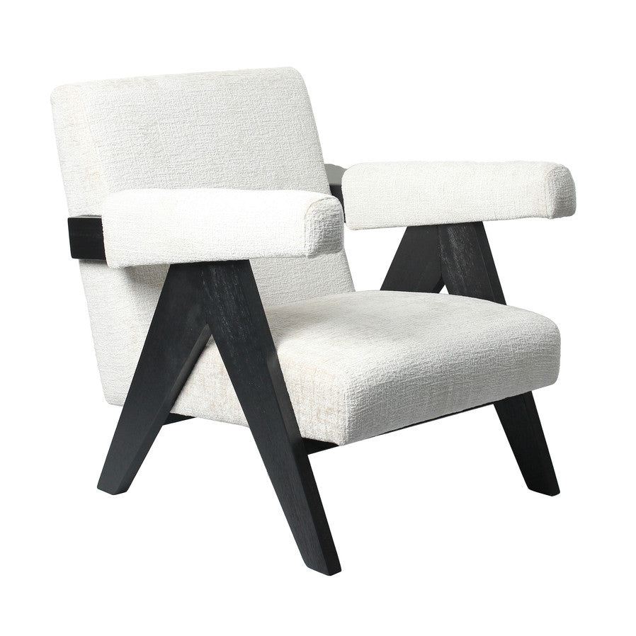 Pierre Fabric Arm Lounge - ideal for living rooms, lounges, and patios | Image 6 | InSTYLE Home & Rugs